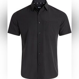 DKNY Summer Shirt for Men’s with Small Zip, Size XL
92% Polyester 8%Spandex